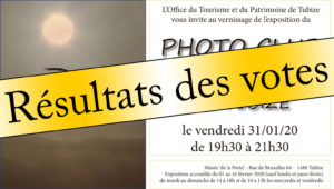 Découvrez les résultats des votes "Choix du Public" de notre Exposition 2020 au Musée De La Porte à TUBIZE!